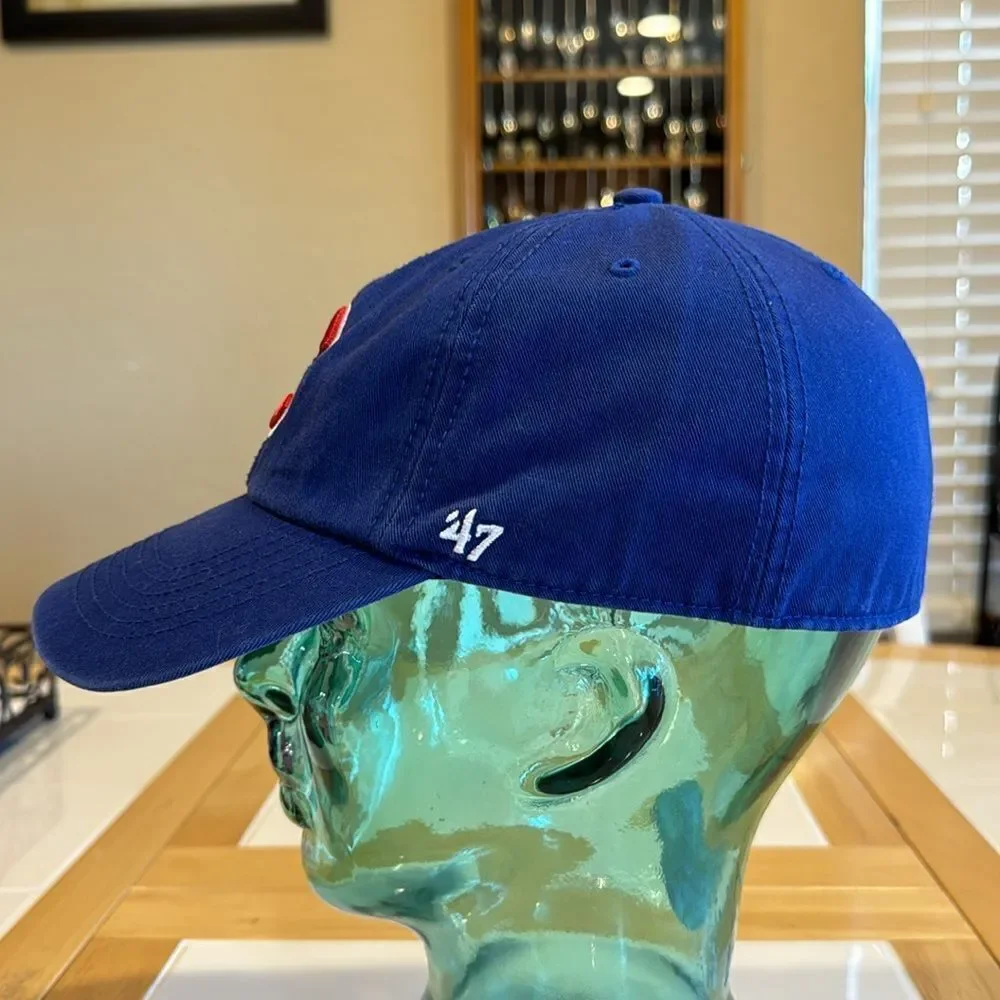 Chicago Cubs Clean Up Royal 47 Brand Fitted Size Medium